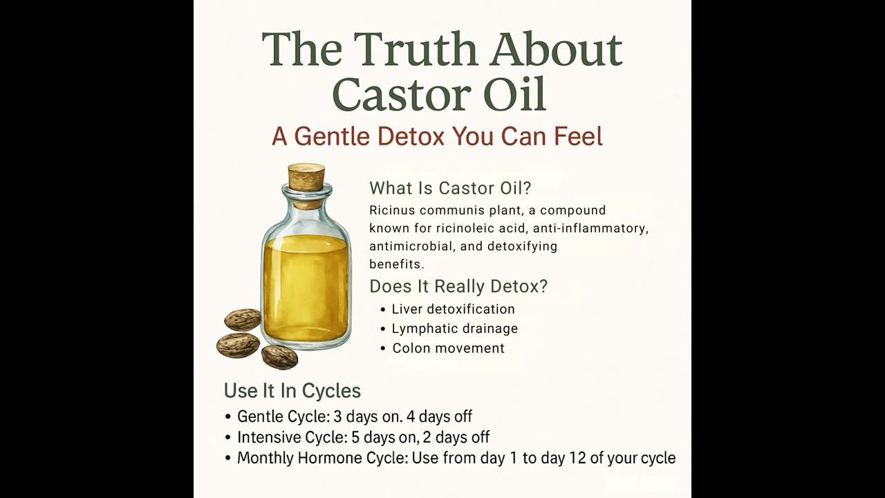 The Truth About Castor Oil: A Gentle Detox You Can Feel