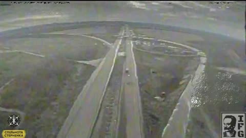 Long Rank Attack Drones Hunt Down and Destroy Cargo Truck