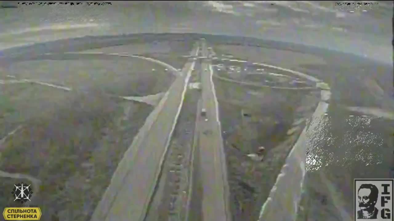 Long Rank Attack Drones Hunt Down and Destroy Cargo Truck