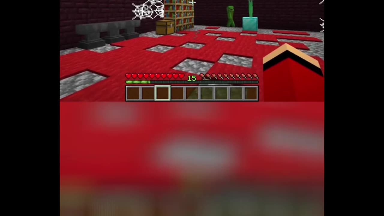 JJ and Rumi TRAPPED on ONE BLOCK! (Maizen Challenge!) 😱🟦