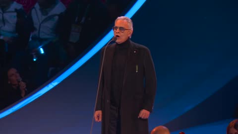 Andrea Bocellis sweeping vocals overtake Opening Ceremony Winter Games