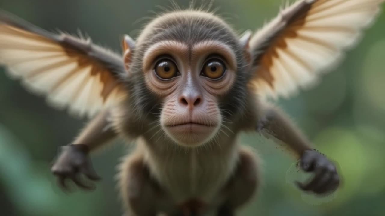 A FLYING MONKEY