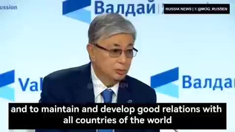 🚨⚡️ Kazakhstan’s President: "It’s better not to have nukes — focus on the economy and global harmony."