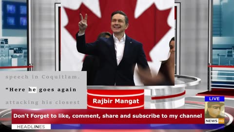 Pierre Poilievre slams Donald Trump, proposes boost to TSFA contributions during B.C. stop