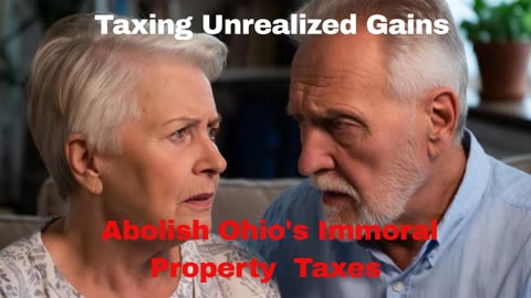 Ad Explaining Unrealized Gain in Ohio Property Taxes