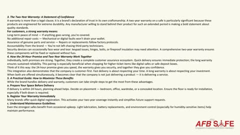 The 24-Hour Promise: Understanding Your Two-Year Warranty and Expedited Delivery Advantage