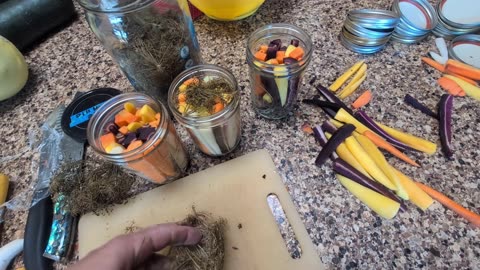 Carrots coming out of our Ears