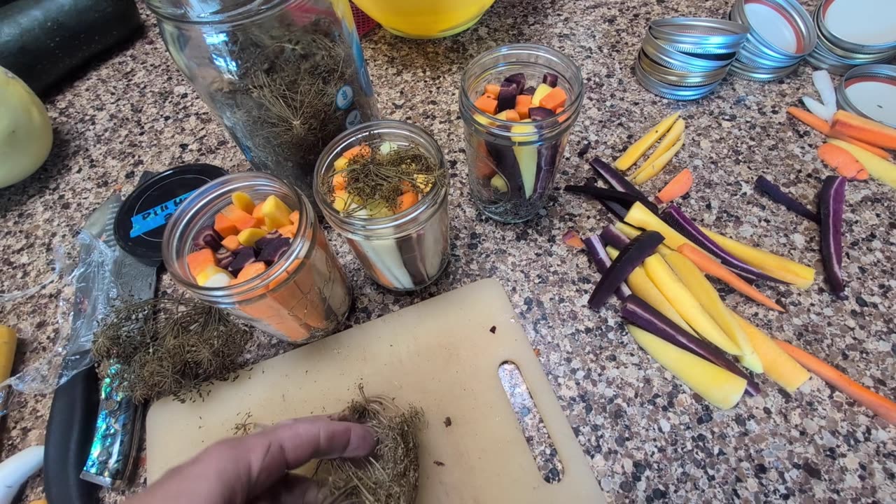 Carrots coming out of our Ears