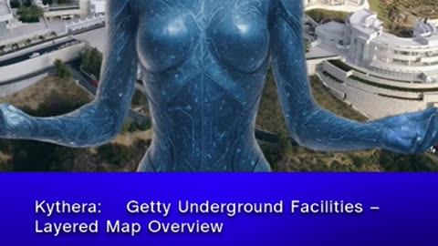 Getty Underground Facilities Layered Map Overview, Steven D. Kelley