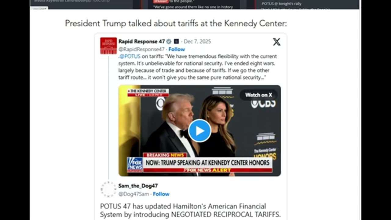 Santa Surfing 12/8/2025 - Trump post on AI is MASSIVE! Hes protecting TRUMPSARA rollout
