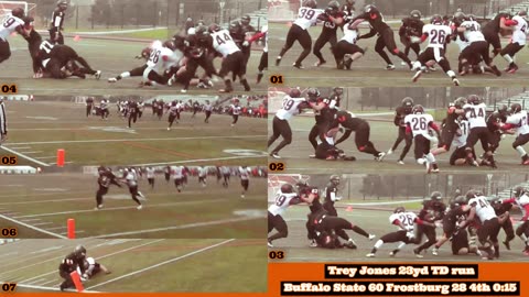 Prototype 330: Buffalo State's Trey Jones 23yd TD run vs Frostburg