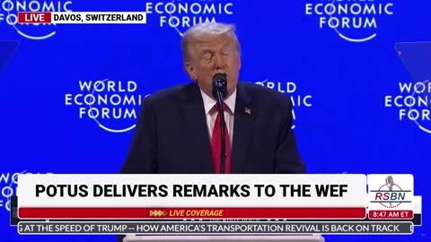 WATCH: President Trump Shares the Steps He Took to Place America's Economy Back on Track - 01/21/26