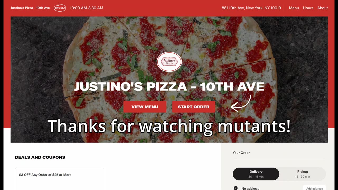 Justino's Pizzeria - Pizza Review