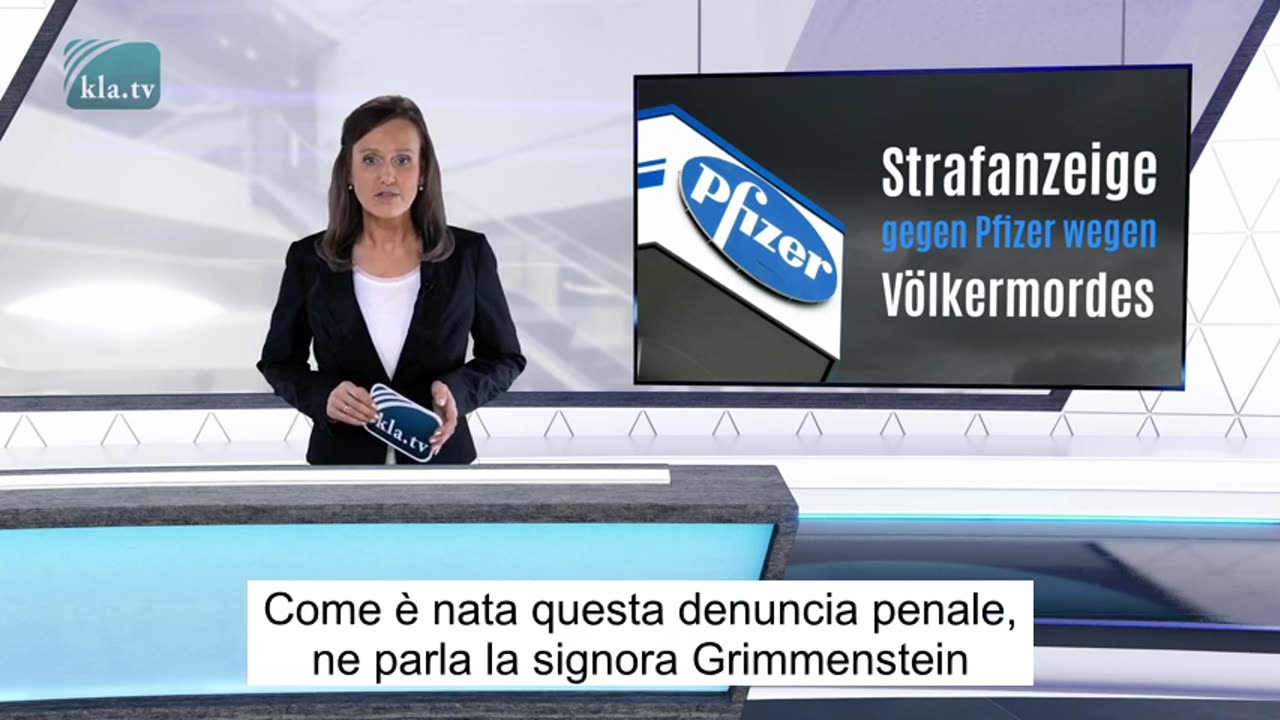 Denuncia penale contro Pfizer per genocidio