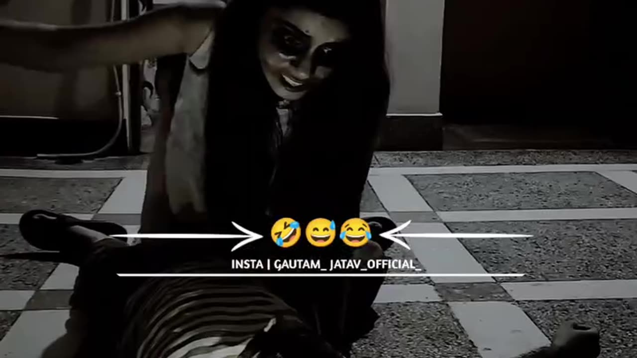 Power of makeup # funny video # horror video # laughing video # comedy video # trending video