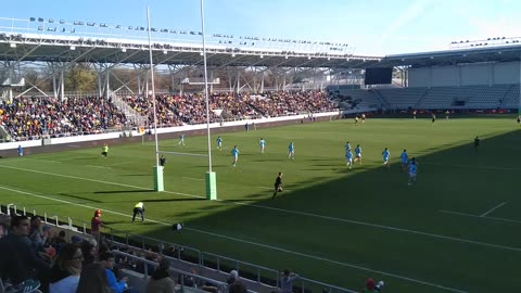 Romania vs Uruguay (Vlad Popa - 3 points) (Rugby International)