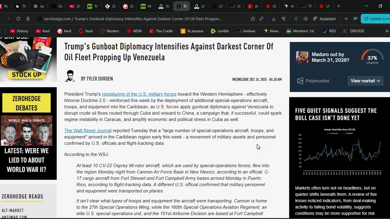 2026 will Hopefully be the End of Esau Edom because He Hurts the Earth