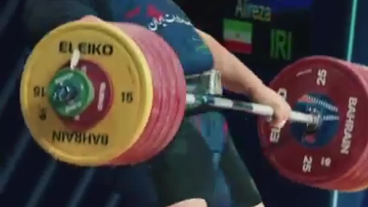 Alireza Yousefi’s Effortless 262kg Clean & Jerk