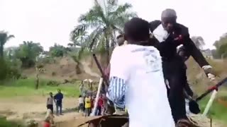 "We invented everything!" Another bridge inaugurated in Congo.