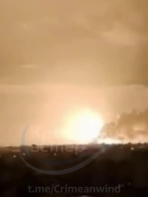 Explosions were heard near the village of Krasnaya Polyana in the Chernomorsky district of Crimea