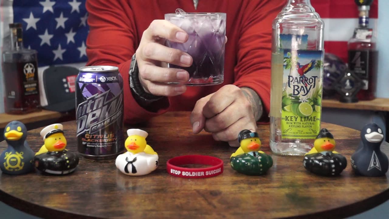 SSG Jacob Hill - Parrot Bay Key Lime Rum & Mtn Dew Citrus Blackberry Soda