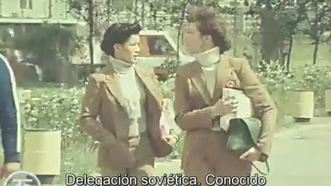 Abanderado del equipo de la URSS - Historia sobre la Villa Olímpica