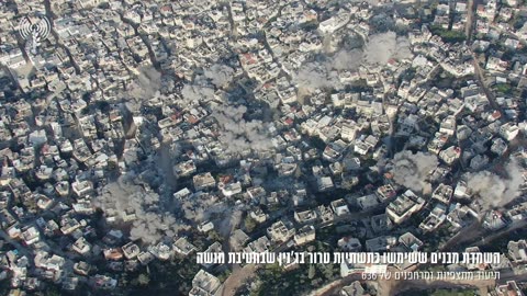 The IDF says it demolished 23 buildings in the West Bank's Jenin refugee camp