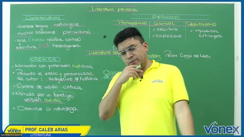 VONEX SEMIANUAL 2025 | Semana 10 | Literatura