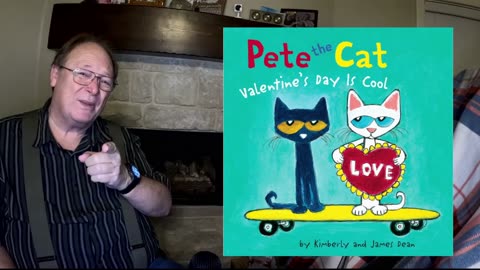 Pete the Cat Valentine's Day Is Cool