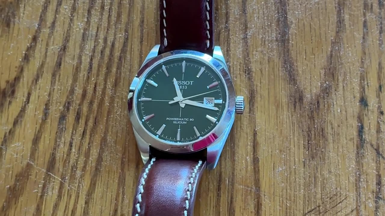 Tissot Powermatic 80 running +2.5 spd