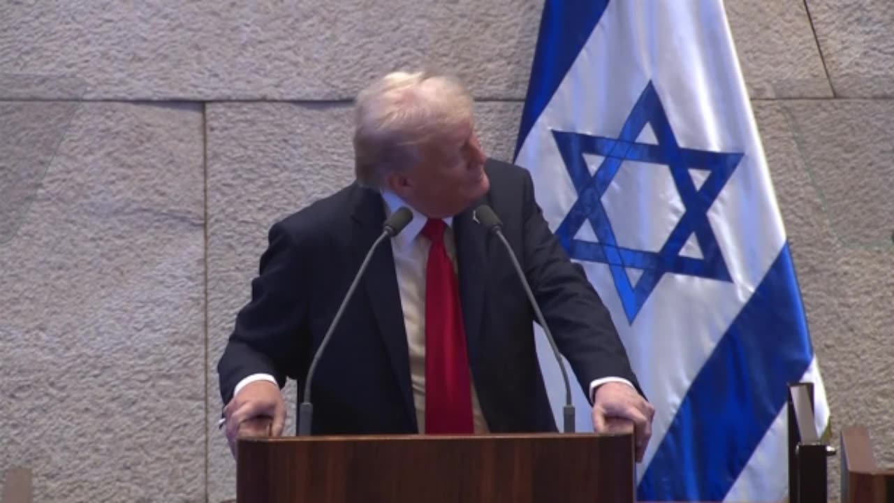 Trump asks Knesset to pardon Netanyahu, calling him "a very popular man" because
