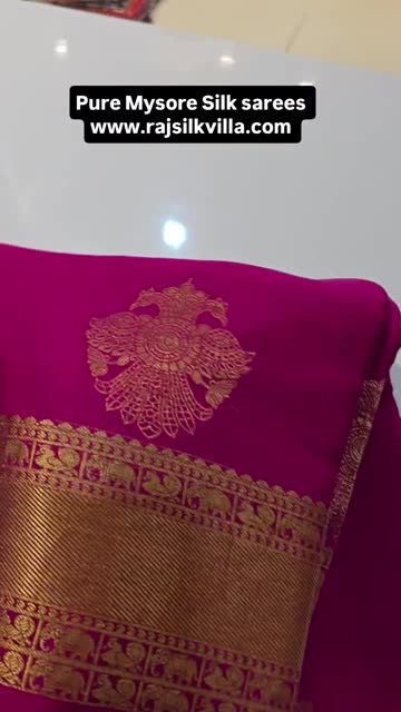 Gandaberunda Pure Mysore Silk Sarees in Hubli and India at Best Price Rajsilkvilla
