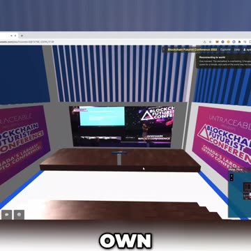 Crypto - #Gemach DAO #Shorts - Vitalik Buterin in Gemach DAO Metaverse at Futurist 2022 in Toronto