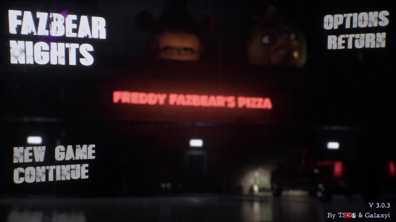 Playing a FNAF fan horror game Video
