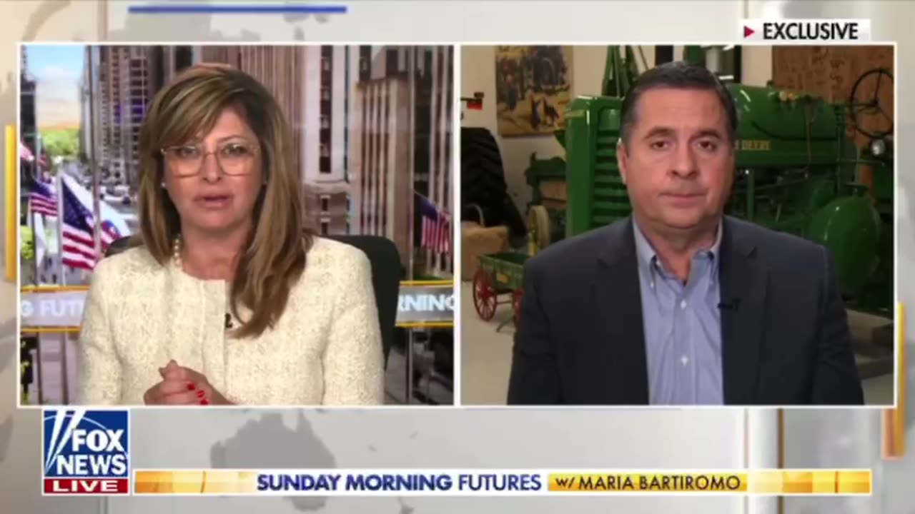 Maria Bartiromo Holds Up Report Deep State Hacks Were Looking for at Mar-a-Lago Raid
