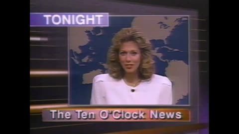 July 7, 1989 - WTTV 10 PM News Promo & Melanie Hastings Preview of That Night's Show