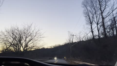 Driving home from Califon to 08865