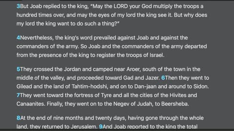 2 Samuel 24
