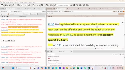 Morning Focus - Matthew 12:33-37
