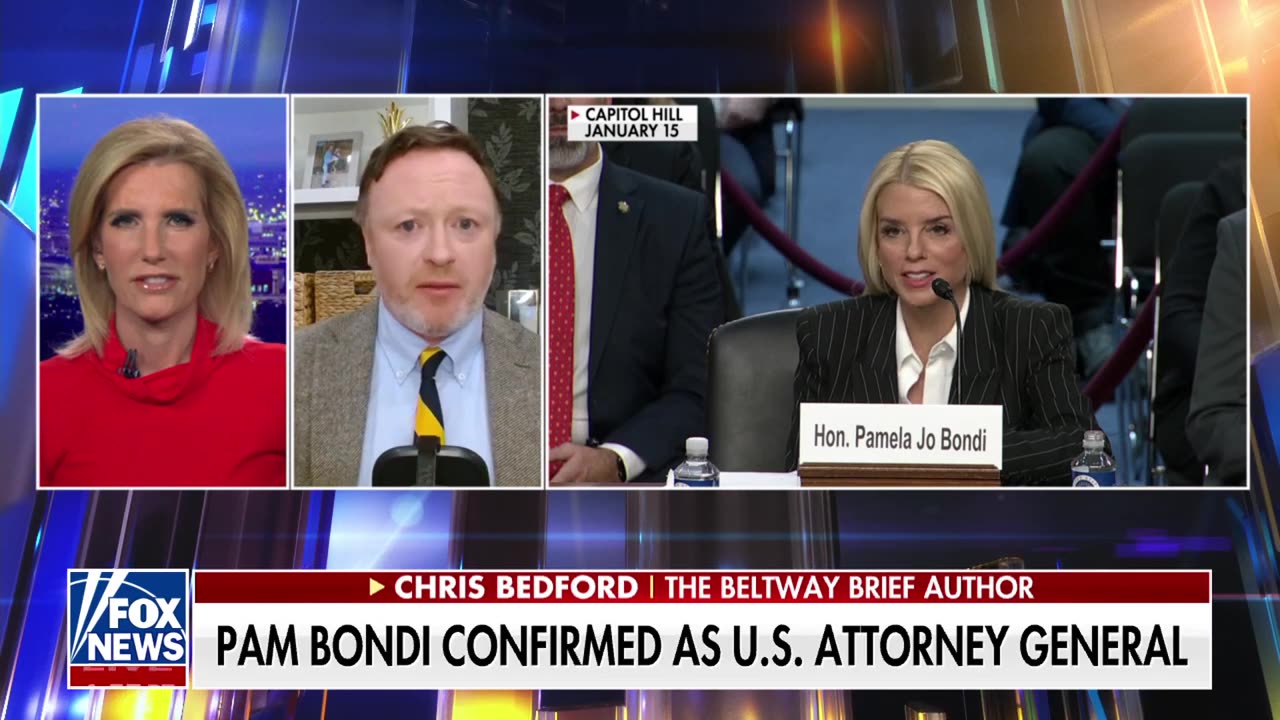BREAKING Pam Bondi confirmed as US attorney general