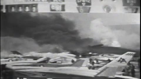 PLAT COVERAGE OF THE FI... - PLAT COVERAGE OF THE FIRE ABOARD USS FORRESTAL (CVA-59) - 428-npc-38757