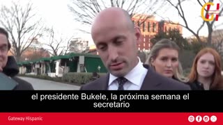 Stephen Miller: "Nayib Bukele will be a great and strong partner for the Trump administration"