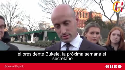 Stephen Miller: "Nayib Bukele will be a great and strong partner for the Trump administration"