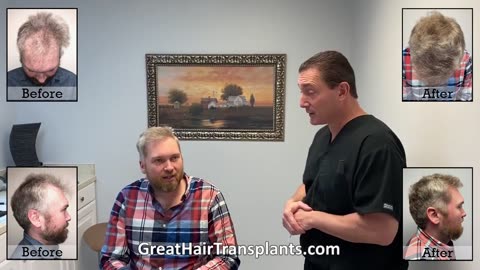 Dr. Brett Bolton Performs MaxHarvest™ Plus Procedure on Patient Ryan