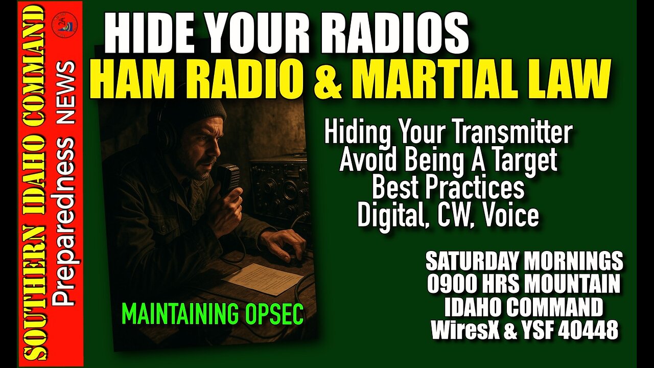 Covert Radio Ops During Martial Law