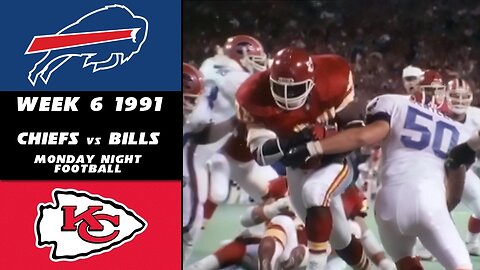 1991 Chiefs vs Bills - Week 6 - Monday Night Football