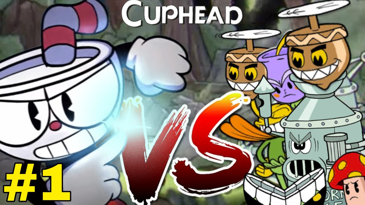 ๐ต Cuphead Level 1 | Retro Bullets, Crazy Bosses & Tons of Fun! ๐บ๐ฅ
