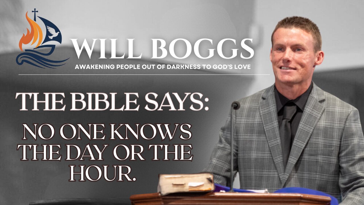 The Bible says, no one knows the day or the hour. So what should we do until then?