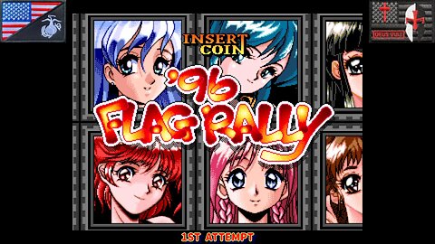 HI-Score Conquest: "'96 Flag Rally" (Arcade - 1996) [KR Only]