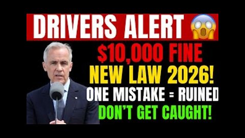 CANADA'S NEW NATION WIDE DRIVING LAWS & FINES